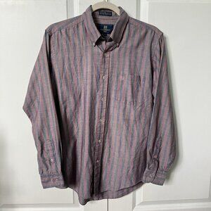 Vintage Givenchy Couture‎ Shirt Mens M Striped Button Up